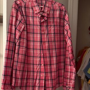 Boy’s pink Plaid Shirt